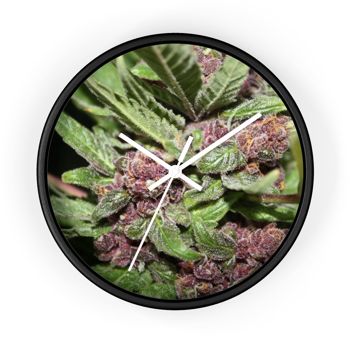 Cannabis Nugs Wall Clock