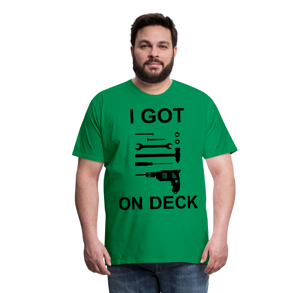 I Got Tools On Deck Men's Organic T-Shirt - kelly green