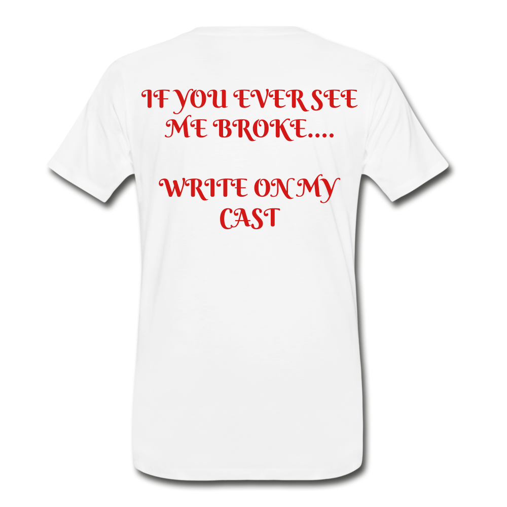 Men's Premium T-Shirt - white