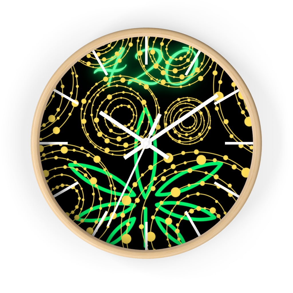 Quattro E Venti Cannabis Wall clock