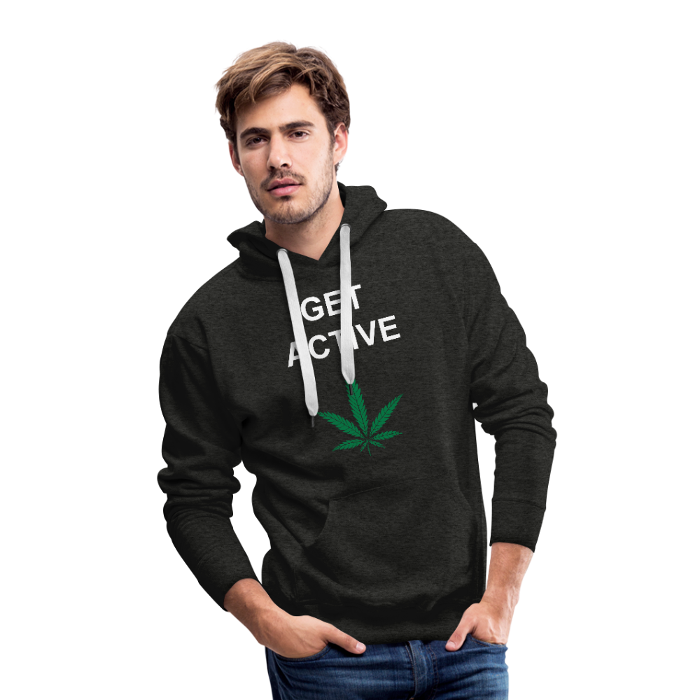 Men’s Premium Hoodie - charcoal gray