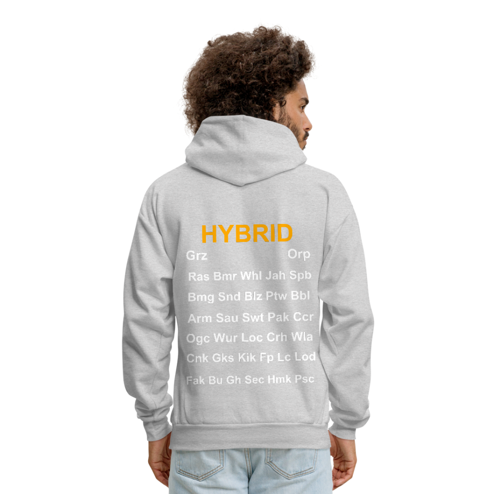 Men's Hoodie - ash 