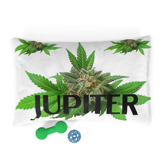 Customized Cannabis Pet Bed- Semplicemente Cannabis Pet Bed