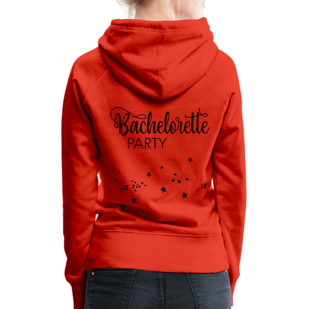 Bride Squad Women’s Premium Hoodie - red