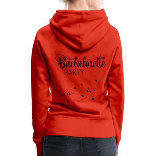 Bride Squad Women’s Premium Hoodie - red