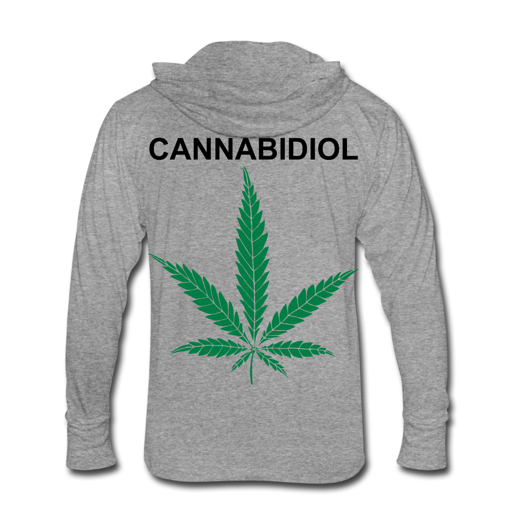 Anxiety Tri-Blend Hoodie Shirt - heather gray