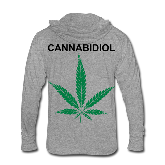 Anxiety Tri-Blend Hoodie Shirt - heather gray