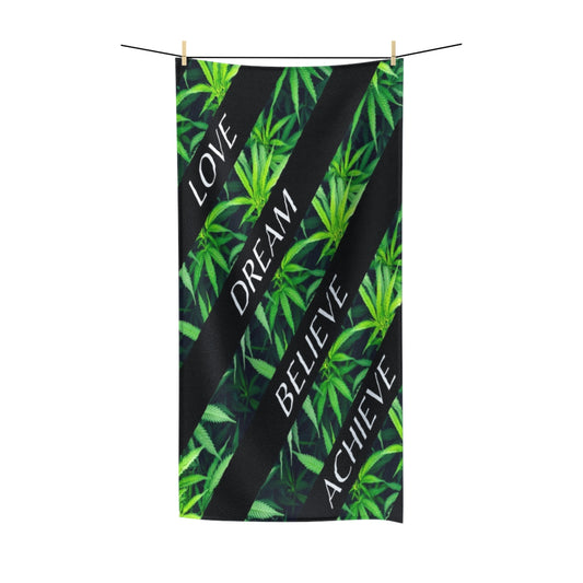 Cannabis Inspiration Polycotton Towel