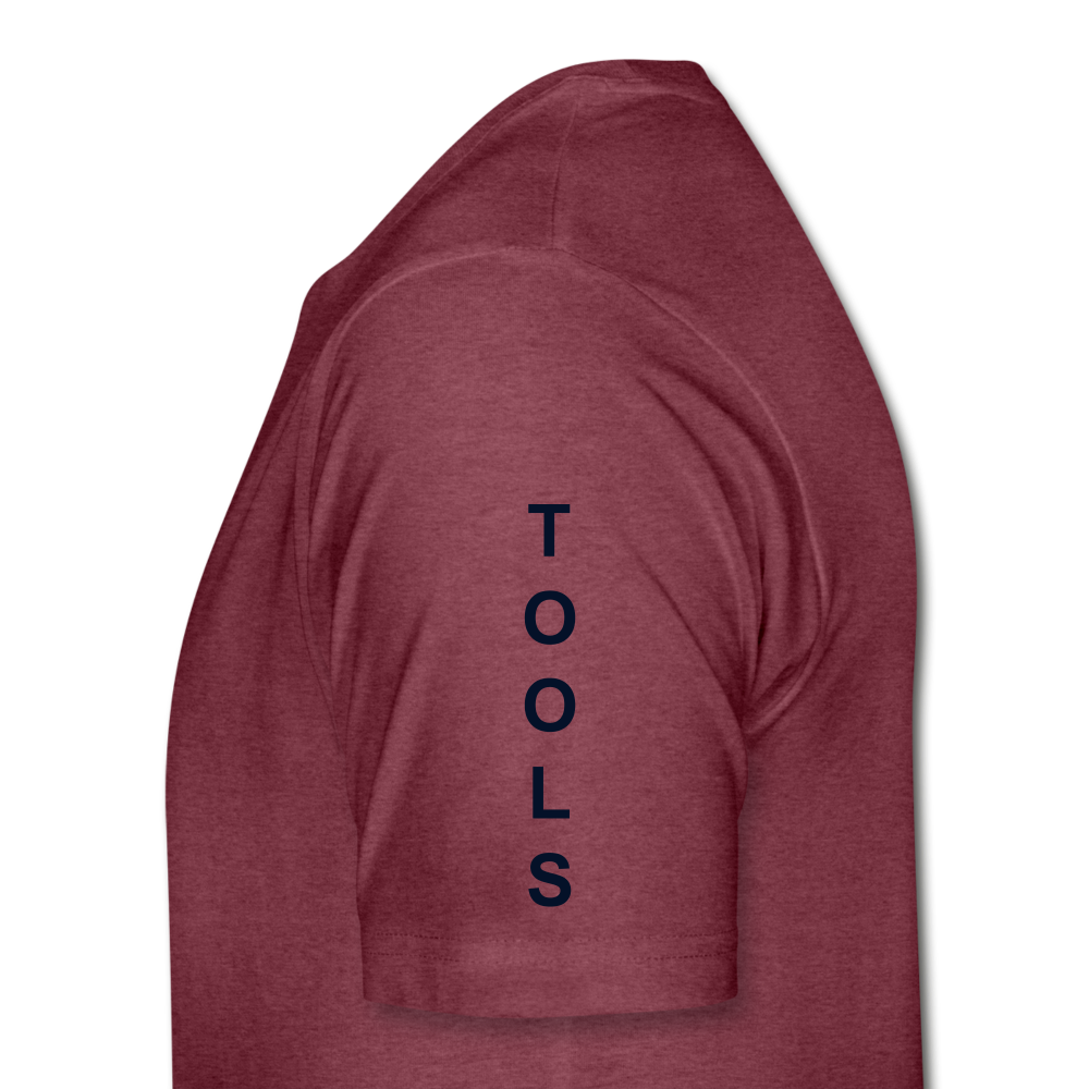 I Got Tools On Deck Men's Organic T-Shirt - heather burgundy