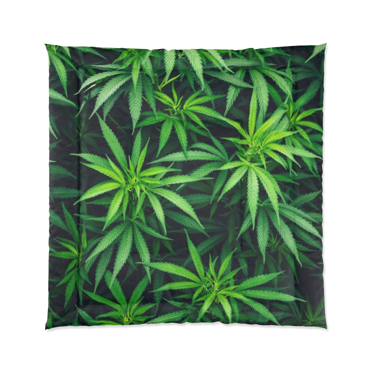 My Cannabis Custom Designed Comforter.  A Unique Cannabis Gift For Friends & Family. Cannabis Decor For Your Home. Cannabis Comforter
