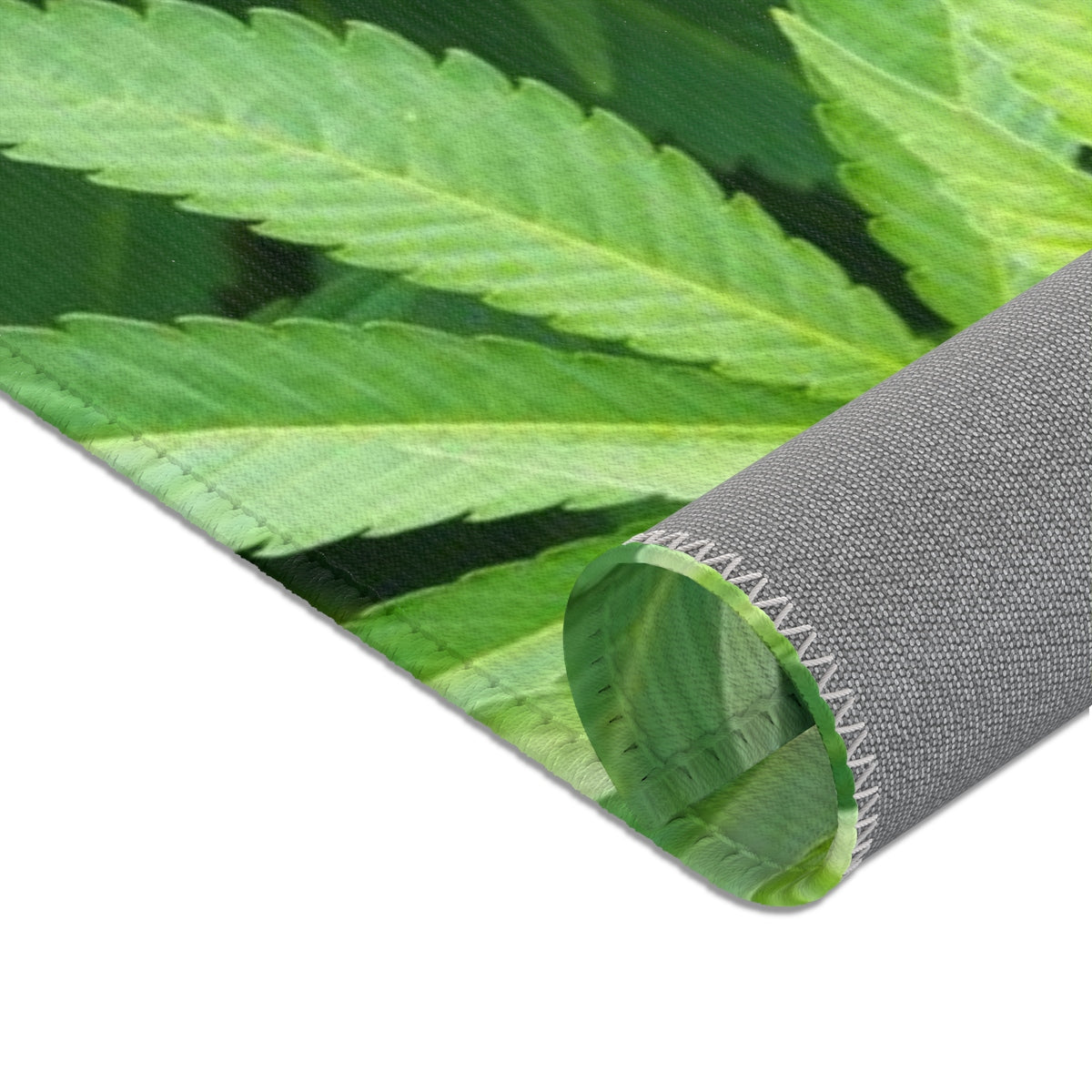 That Green Cannabis Area Rugs
