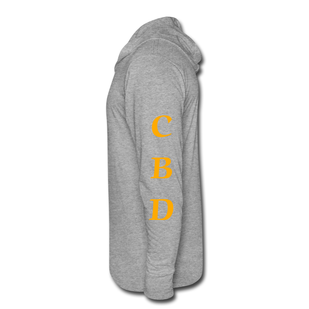 Unisex Tri-Blend Hoodie Shirt - heather gray