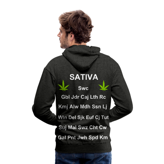 Motivate The Mind Men’s Premium Hoodie - charcoal gray