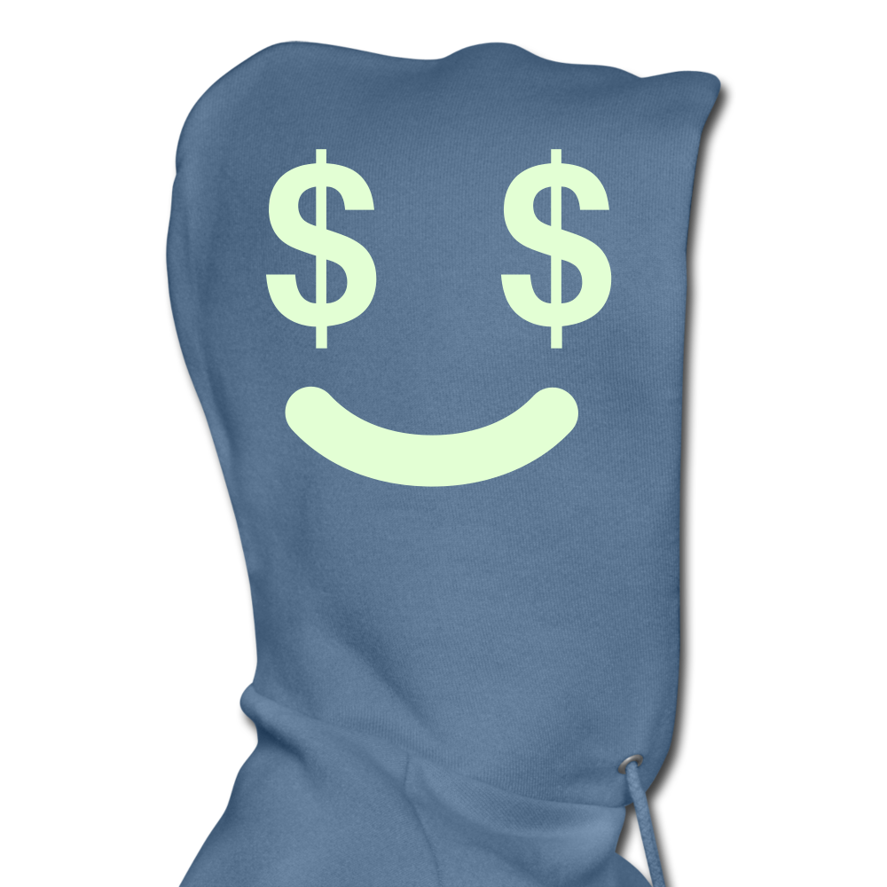 Stop Lacking And Start Stacking Money Men's Hoodie - denim blue