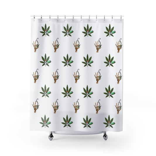 Pass That Cannabis Shower Curtain