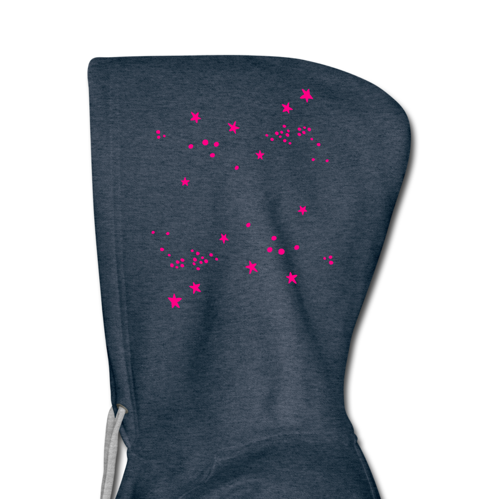 The Bride Hoodie - heather denim