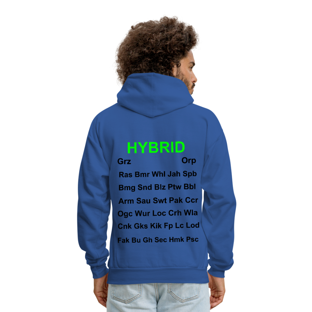 Men's Hoodie - royal blue