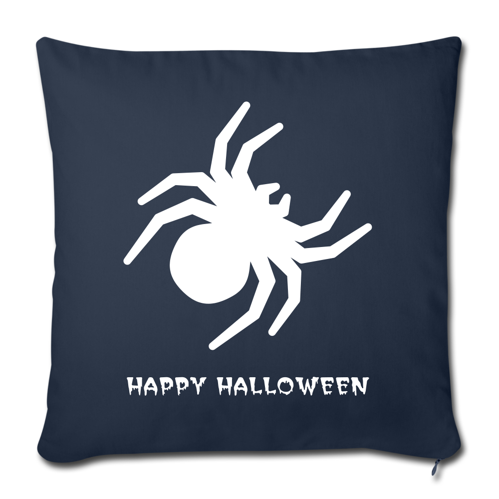 Throw Pillow Cover 18” x 18” - navy