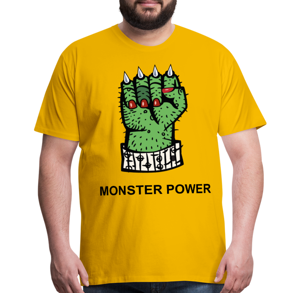 Men's Premium T-Shirt - sun yellow