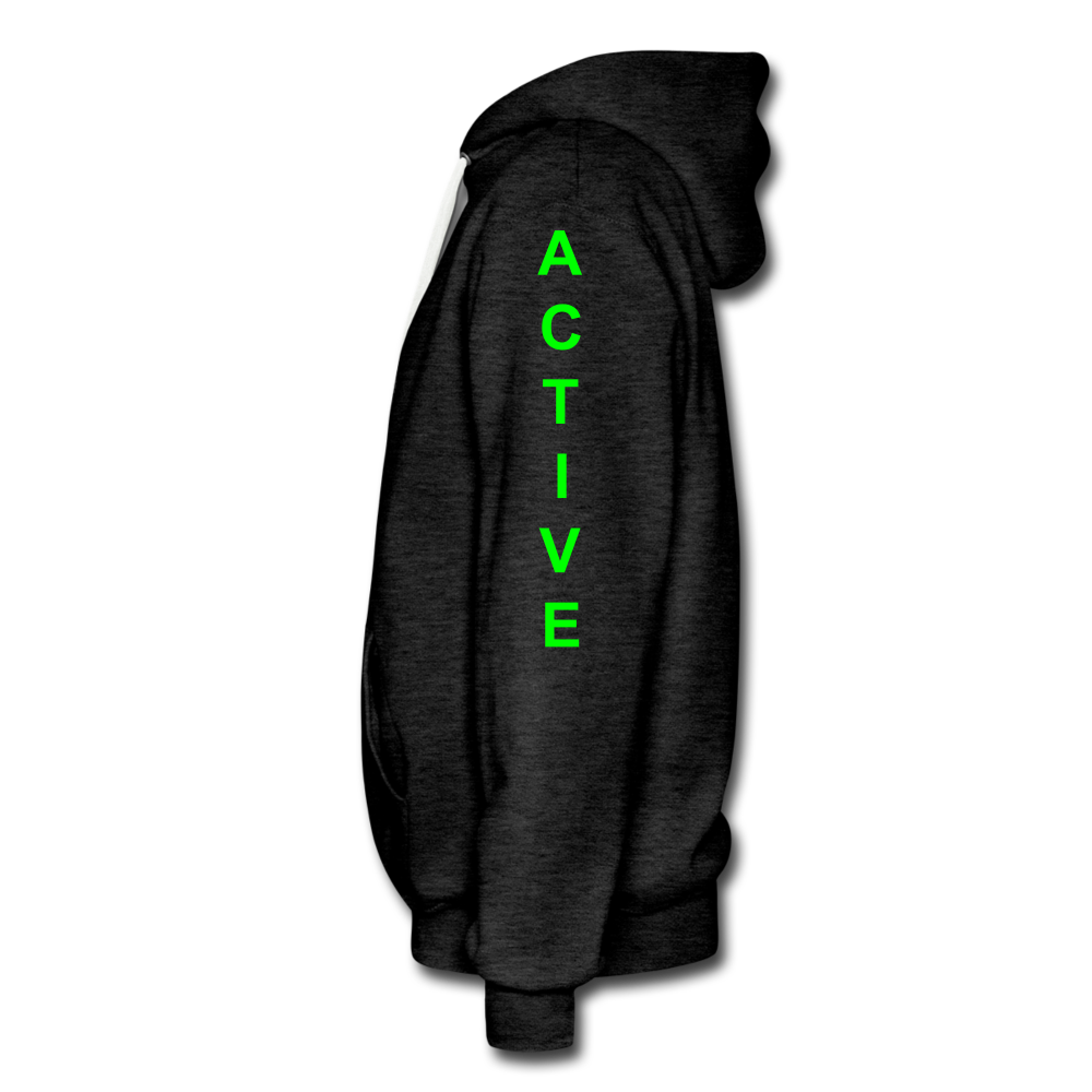Men’s Premium Hoodie - charcoal gray