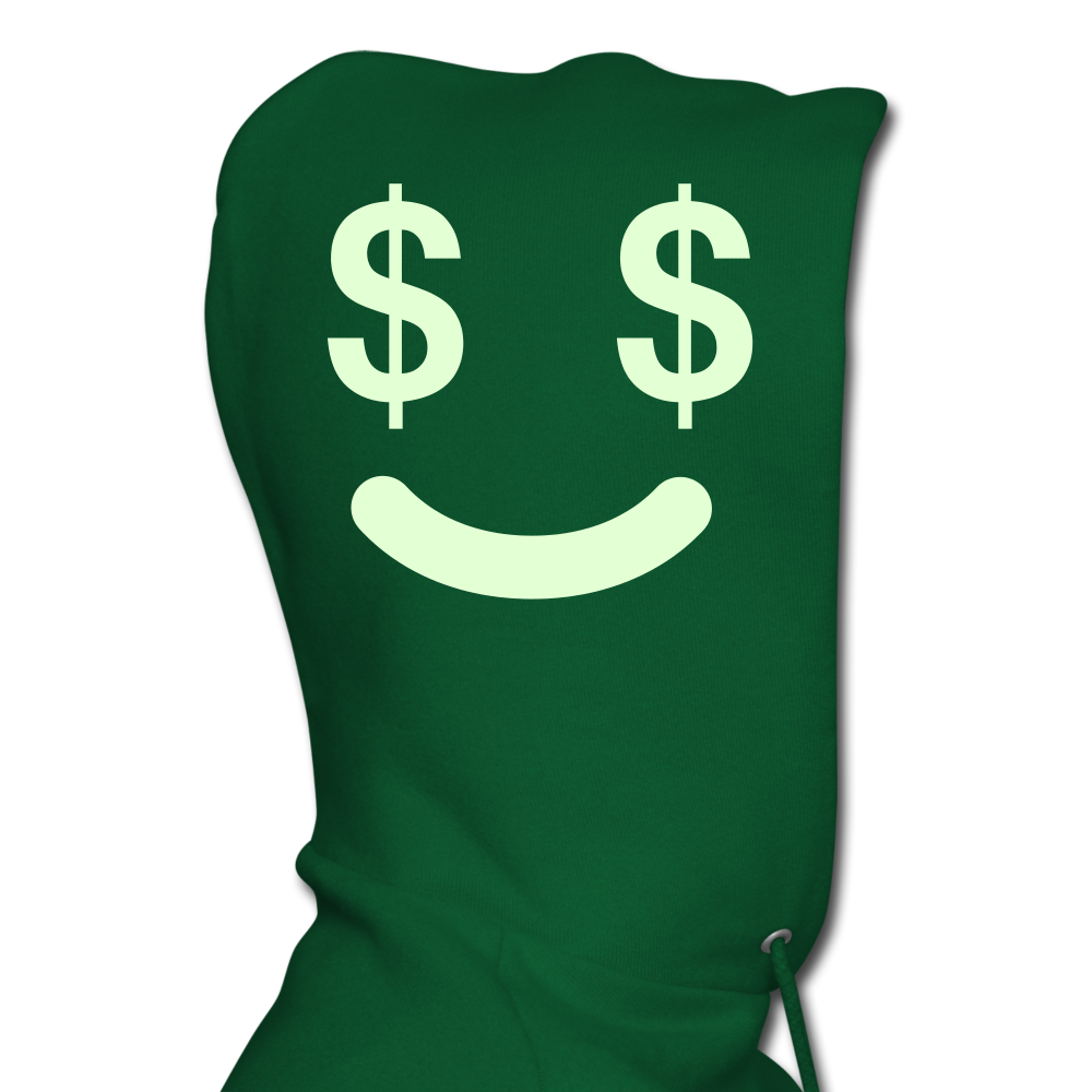 Stop Lacking And Start Stacking Money Men's Hoodie - forest green