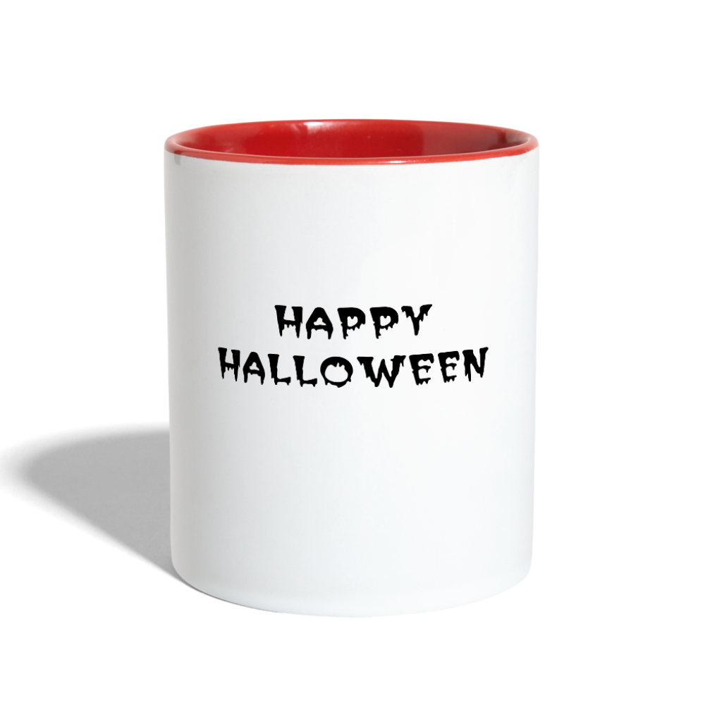Contrast Coffee Mug - white/red