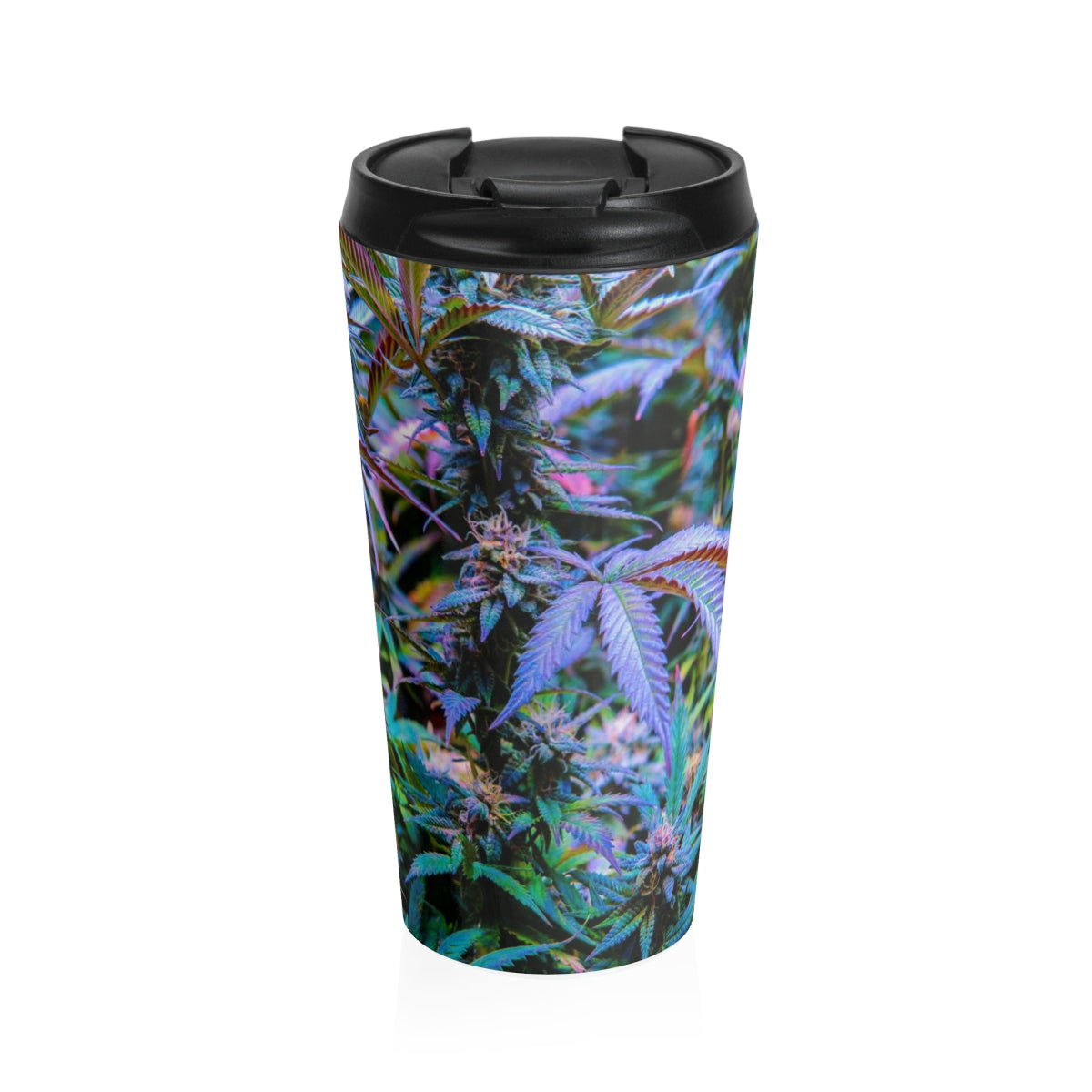 The Rainbow Cannabis Stainless Steel Travel Mug