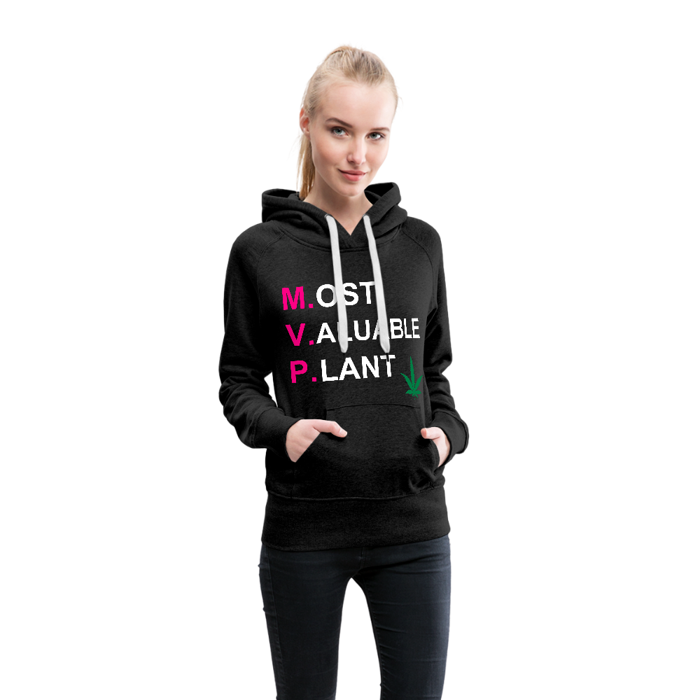 Women’s Premium Hoodie - charcoal gray