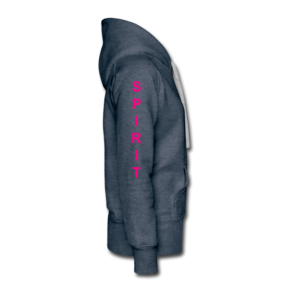 Lift Spirits Women’s Premium Hoodie - heather denim