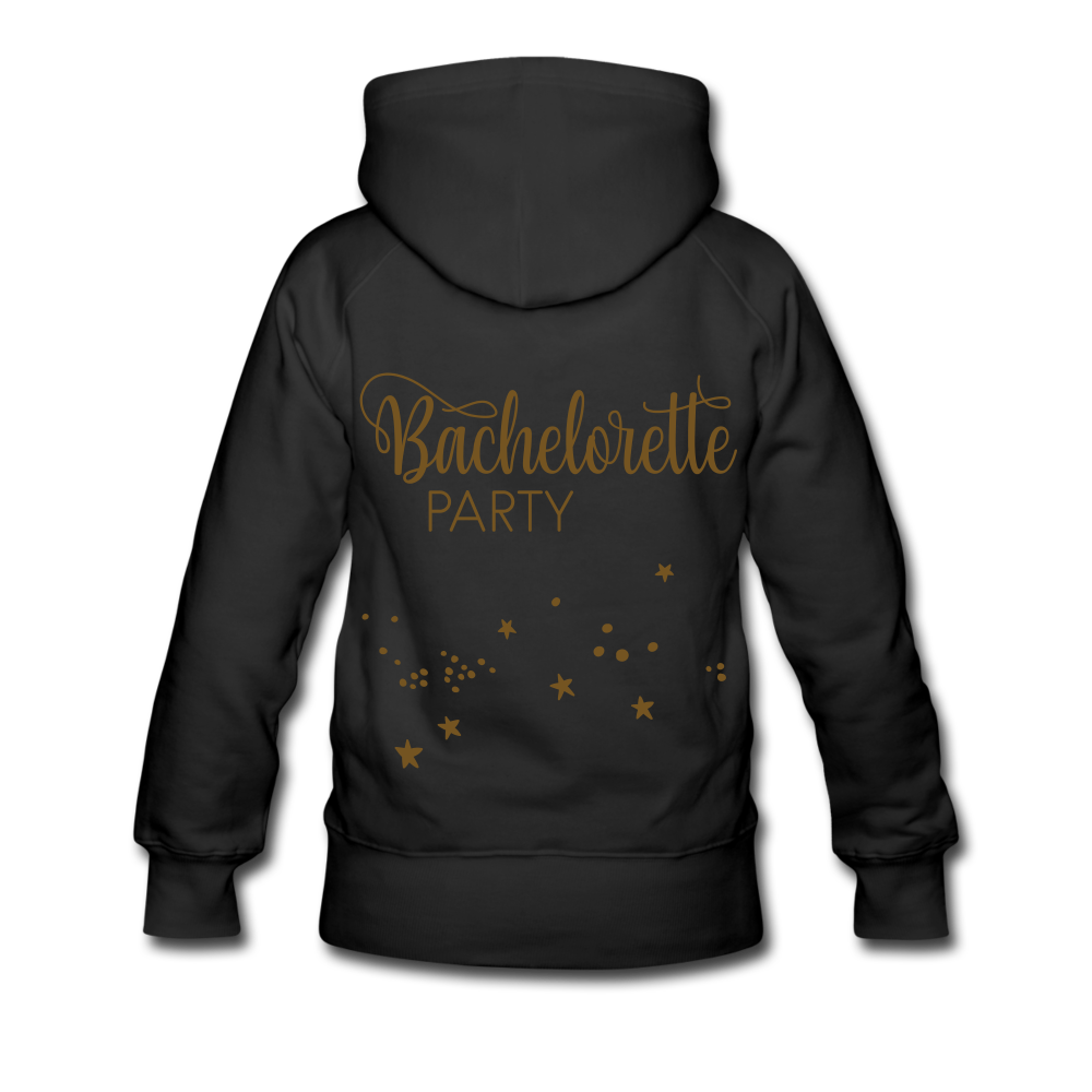 Bride Squad Women’s Premium Hoodie - black