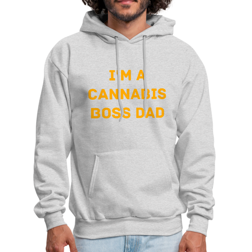 Boss Dad Men's Hoodie - ash 