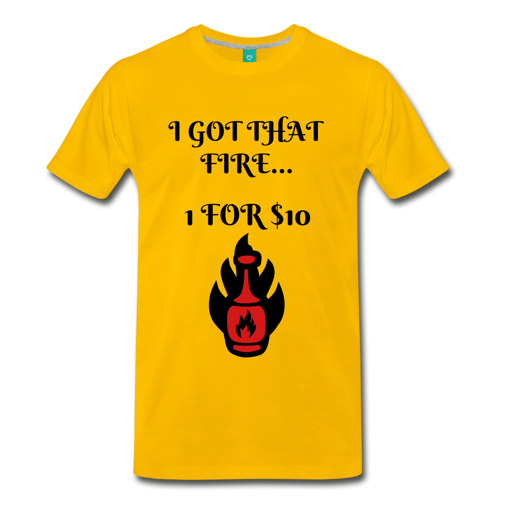 Men's Premium T-Shirt - sun yellow