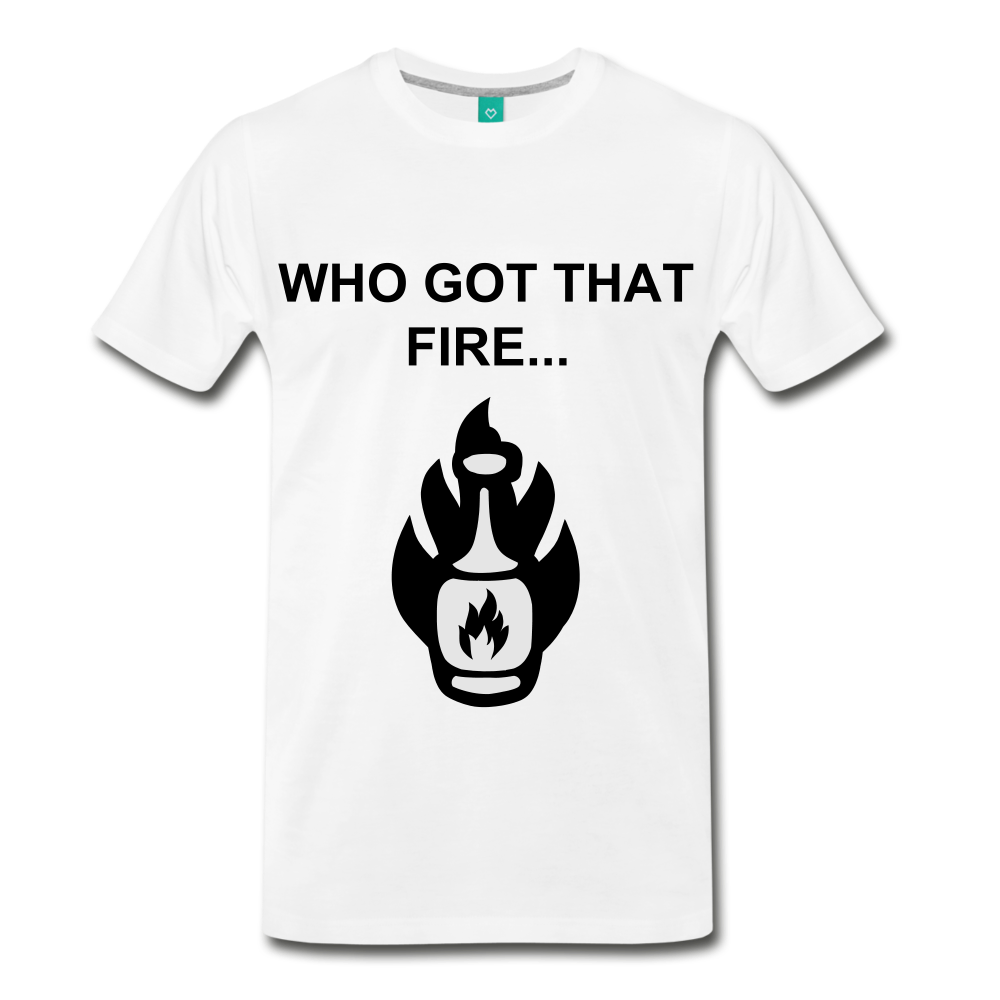Men's Premium T-Shirt - white