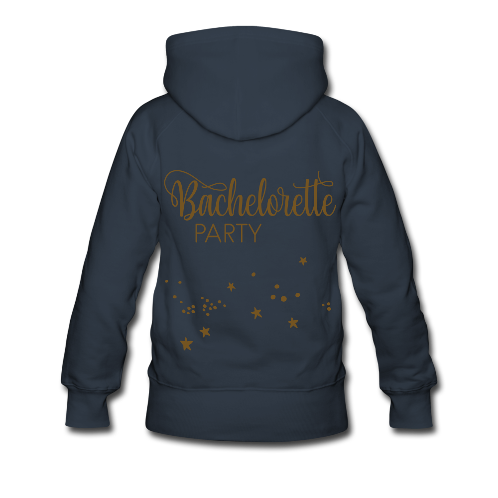 Bride Squad Women’s Premium Hoodie - navy