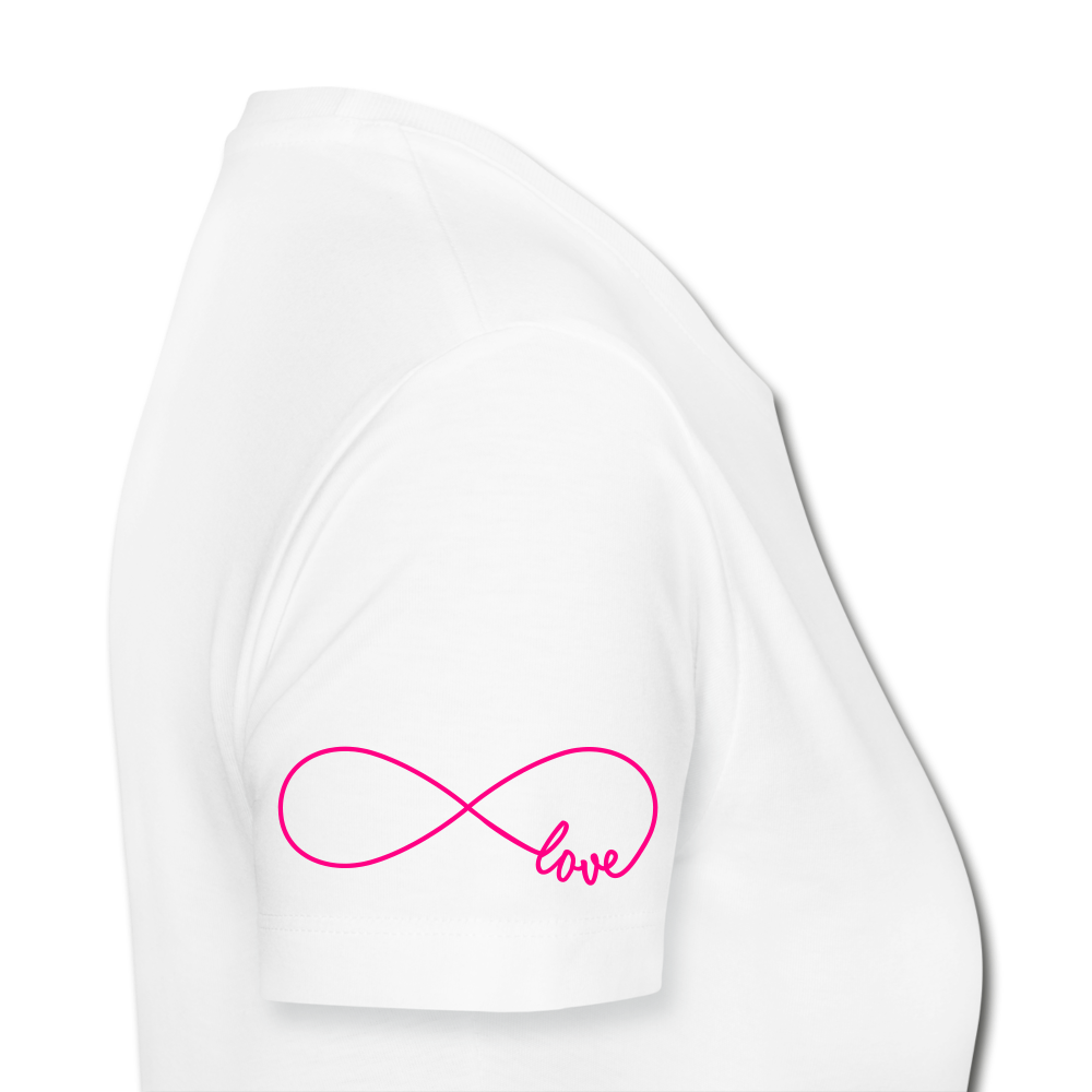 Bored binge-watch your kids Women’s Premium Organic T-Shirt - white