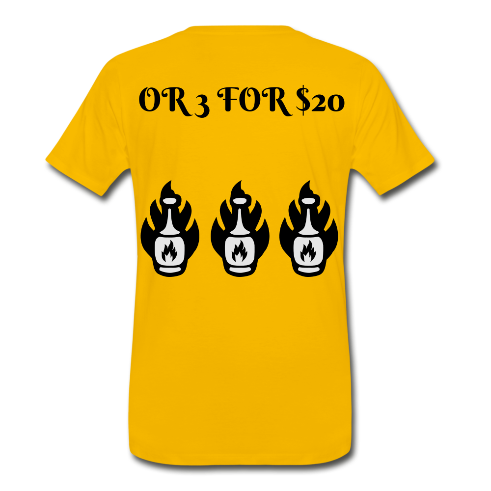 Men's Premium T-Shirt - sun yellow
