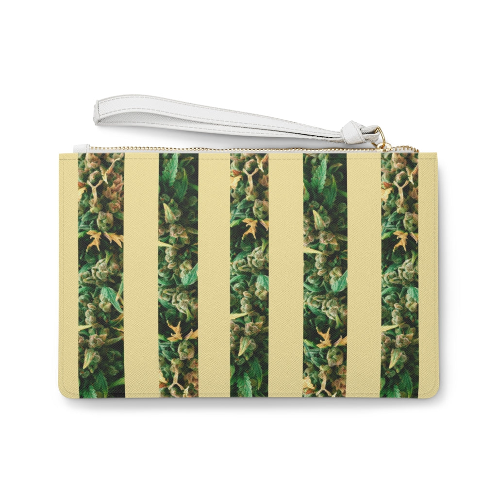 Capelli Bianchi Cannabis Clutch Bag
