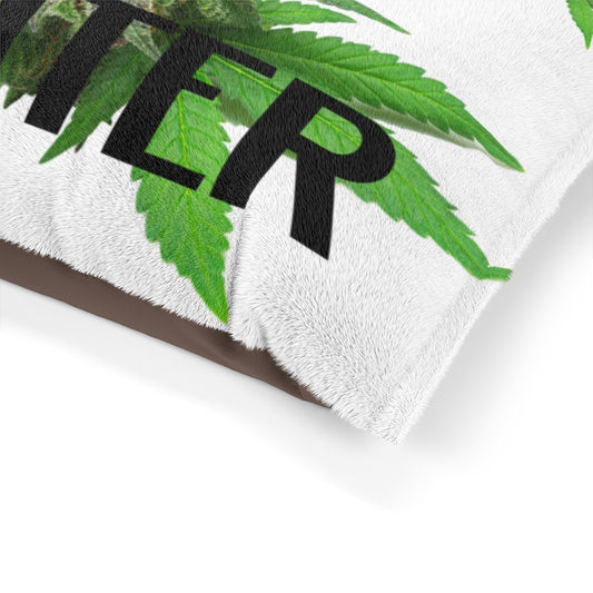 Customized Cannabis Pet Bed- Semplicemente Cannabis Pet Bed
