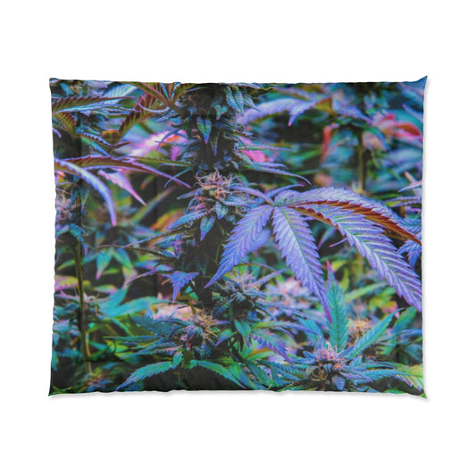 The Rainbow Cannabis Comforter