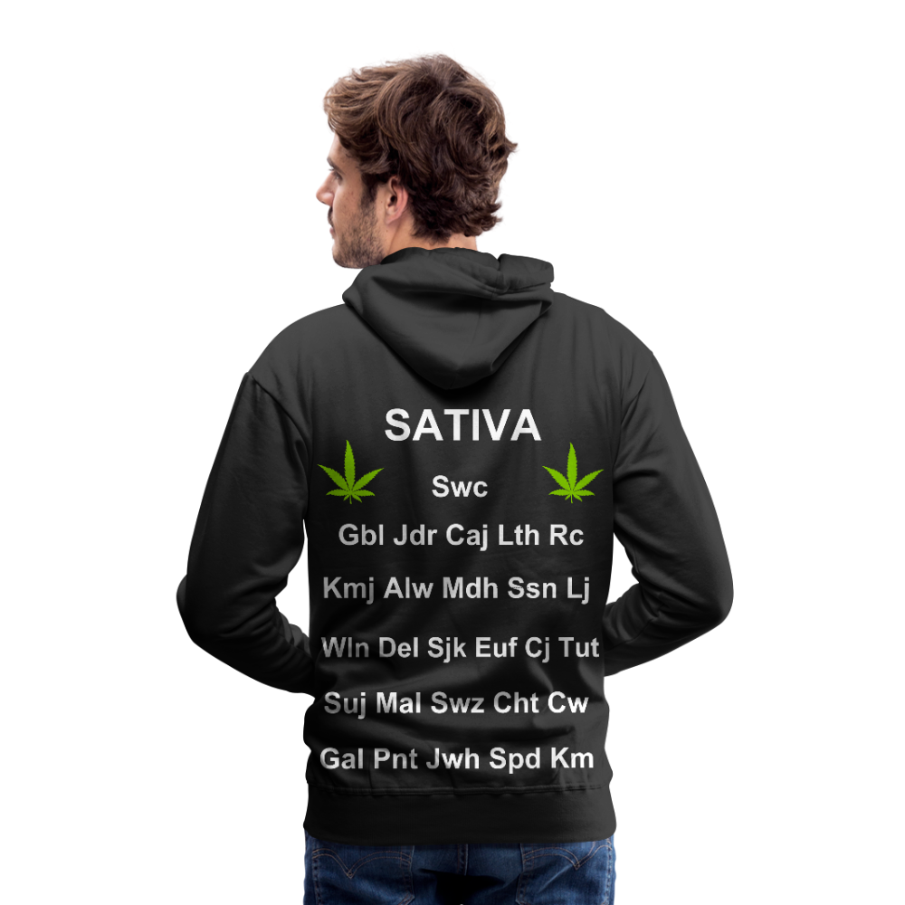 Motivate The Mind Men’s Premium Hoodie - black