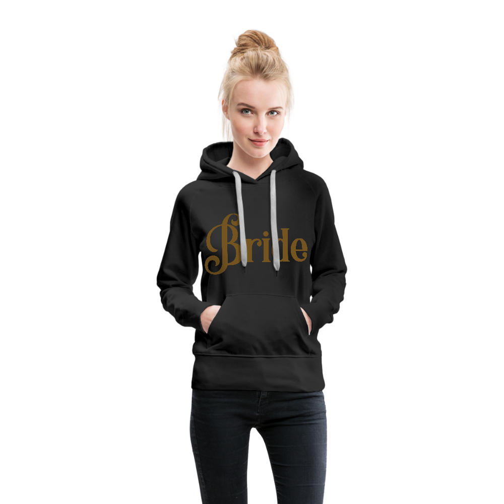Bride Women’s Premium Hoodie - black