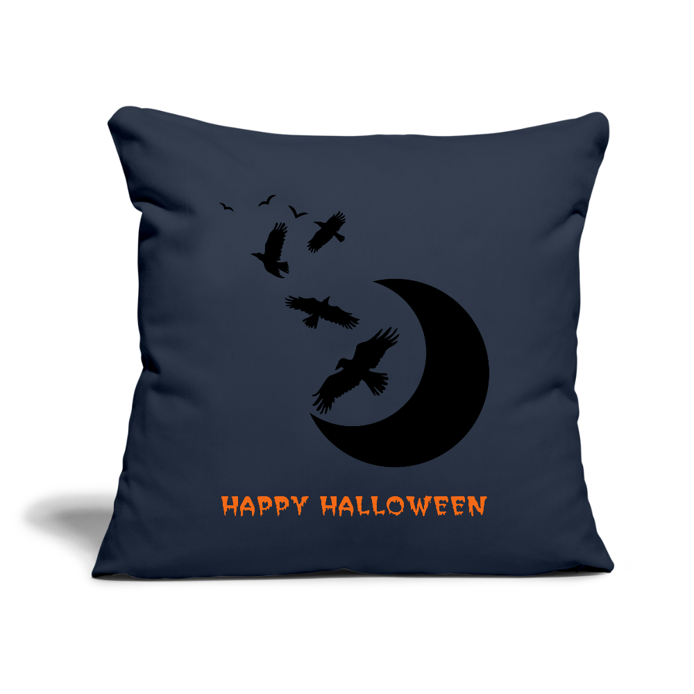 Throw Pillow Cover 18” x 18” - navy