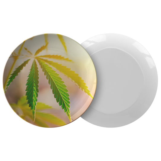 Sunrise Sunset Cannabis Plate