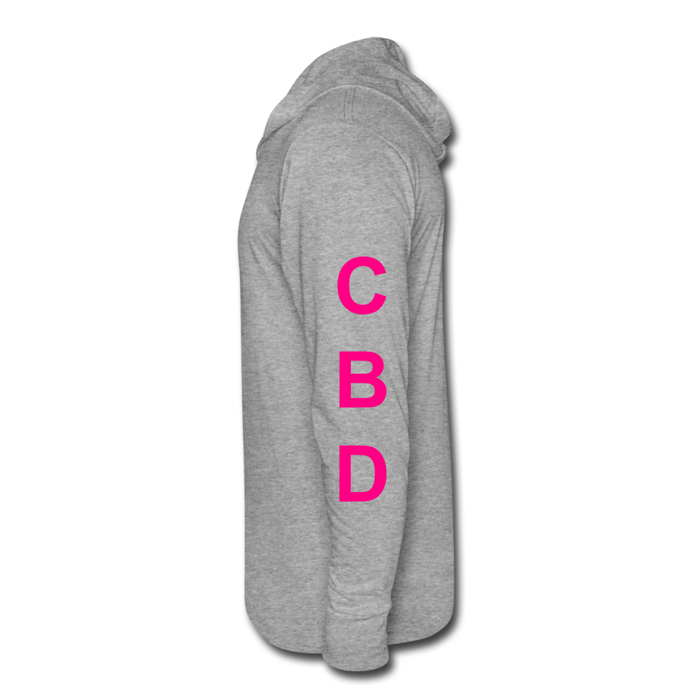 Anxiety Tri-Blend Hoodie Shirt - heather gray