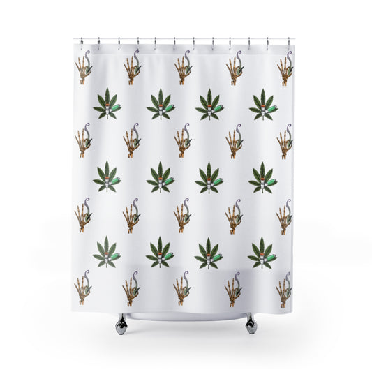 Pass That Cannabis Shower Curtains