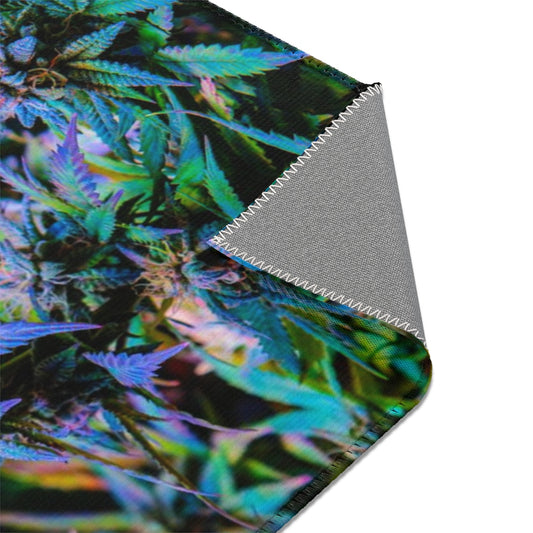 The Rainbow Cannabis Area Rugs