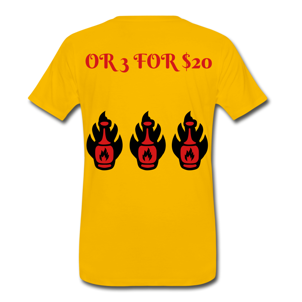 Men's Premium T-Shirt - sun yellow