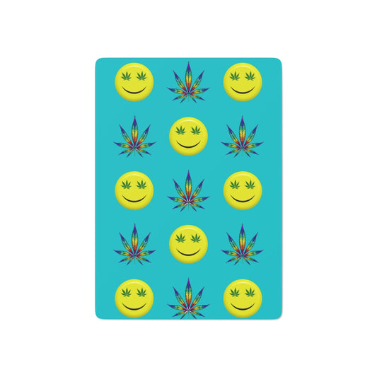 Faccina Cannabis Custom Poker Cards