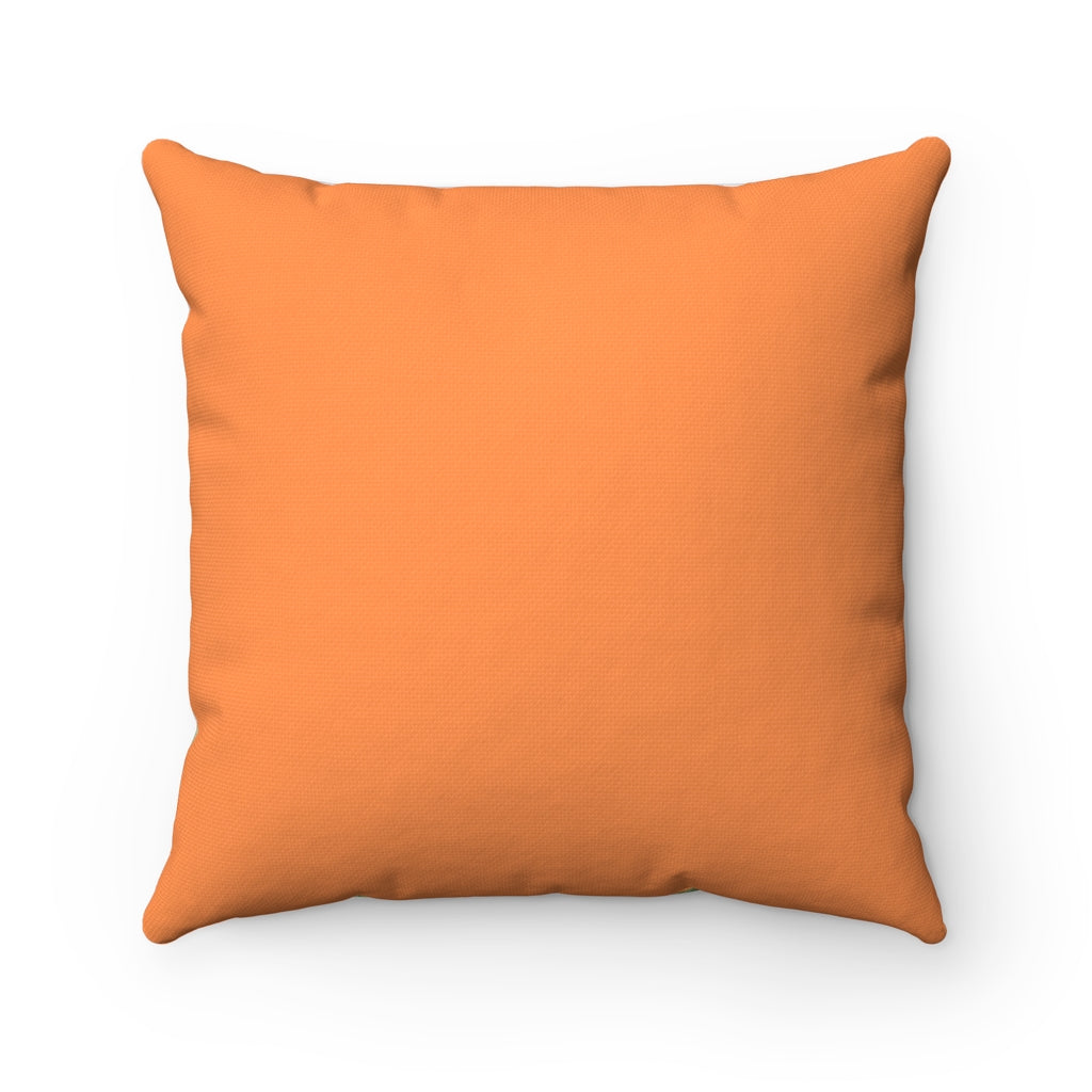 CannaBloom Cannabis Polyester Square Pillow