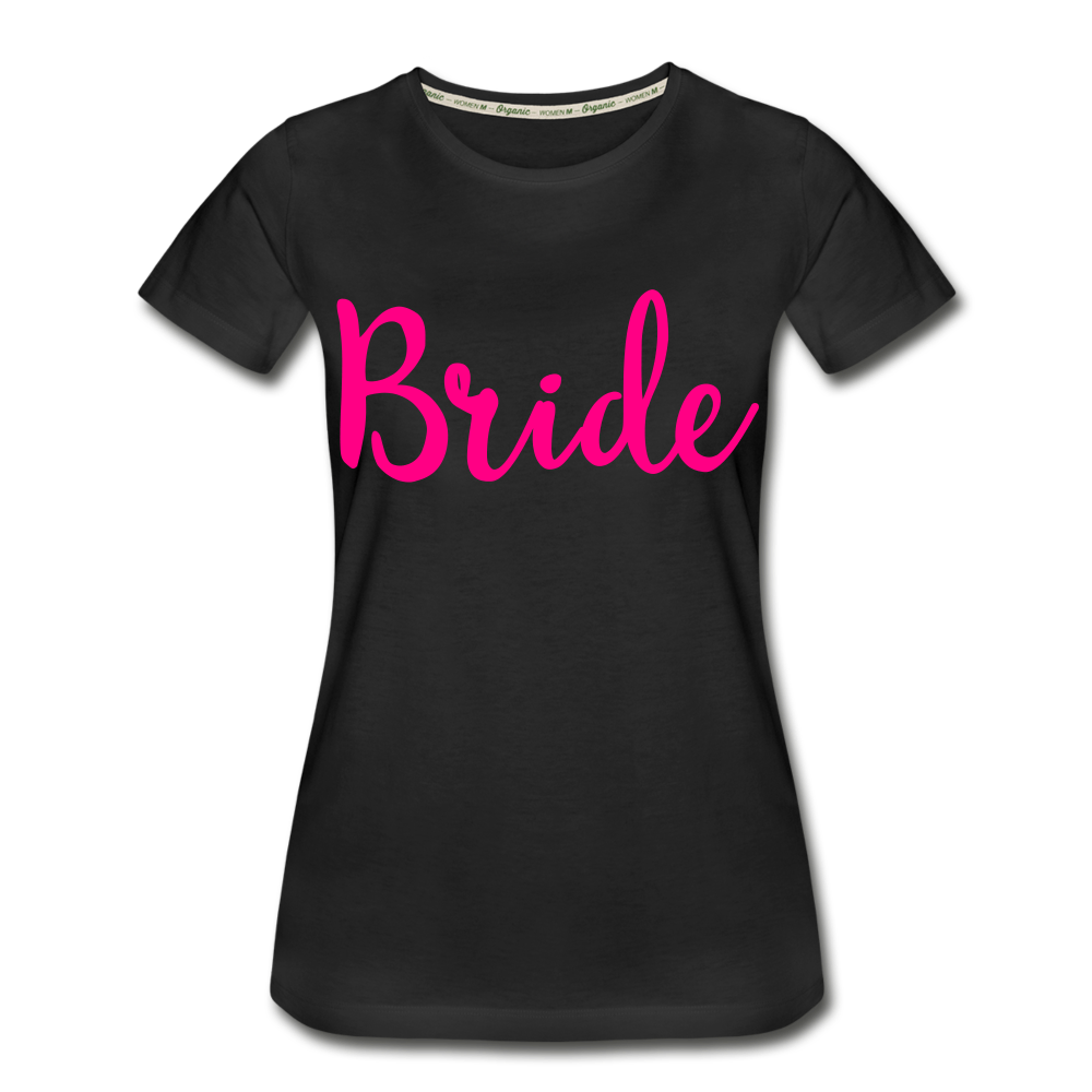 Bride Women’s Premium Organic T-Shirt - black